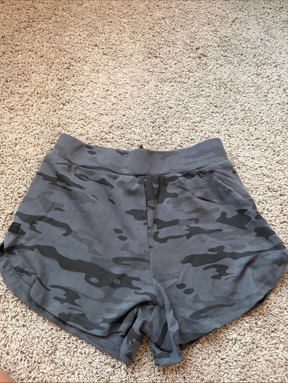 Alphalete Gray Camo Athletic Shorts